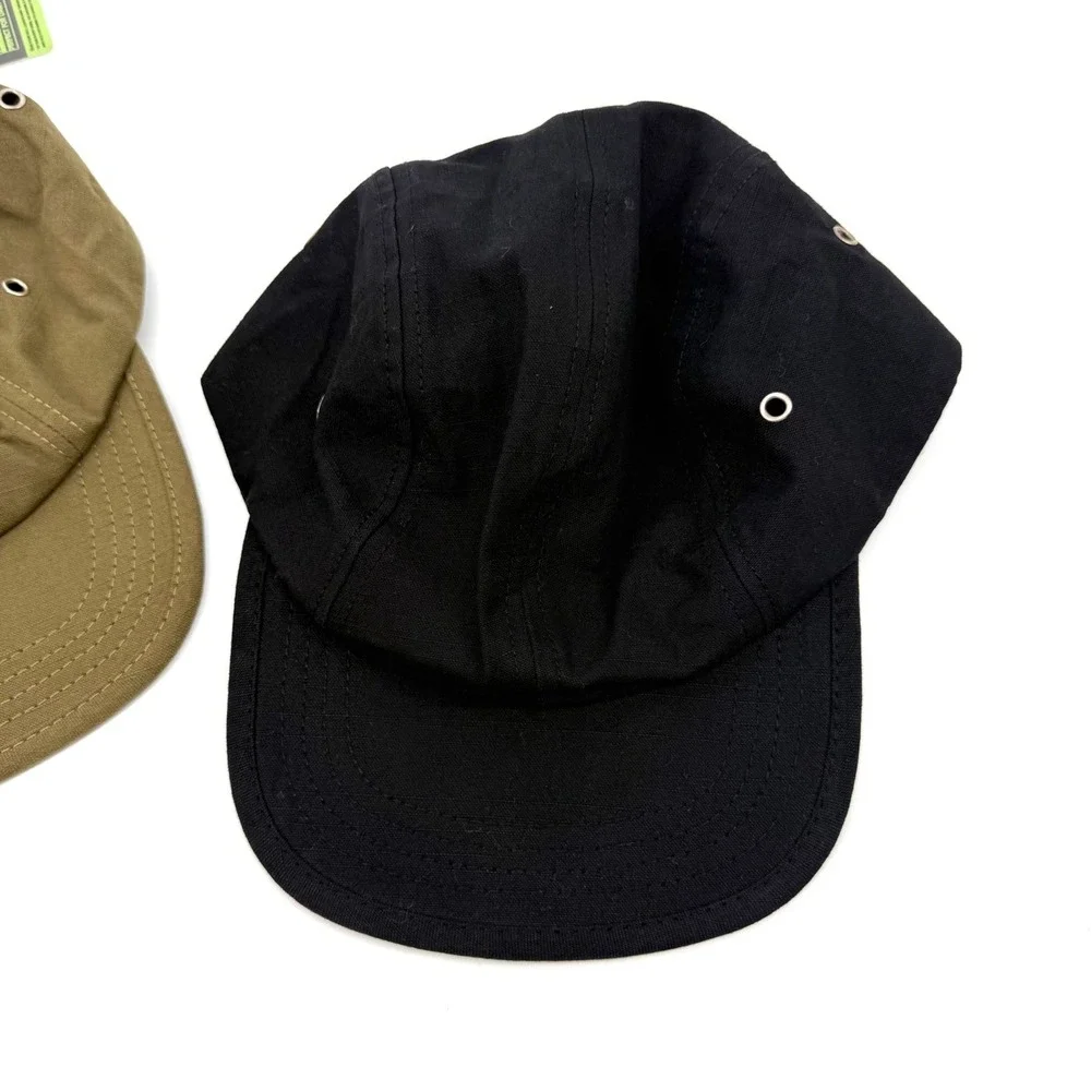 Clape Mens 5 Panel Camp Hat Bundle Ripstop Cotton Adjustable Quick Dry Running
